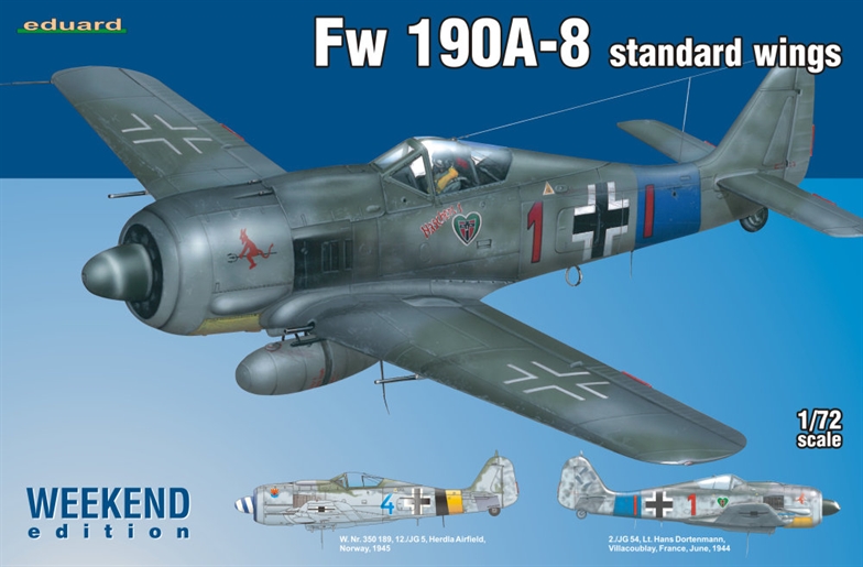 Fw 190A-8 standard wings Weekend Edition 1/72