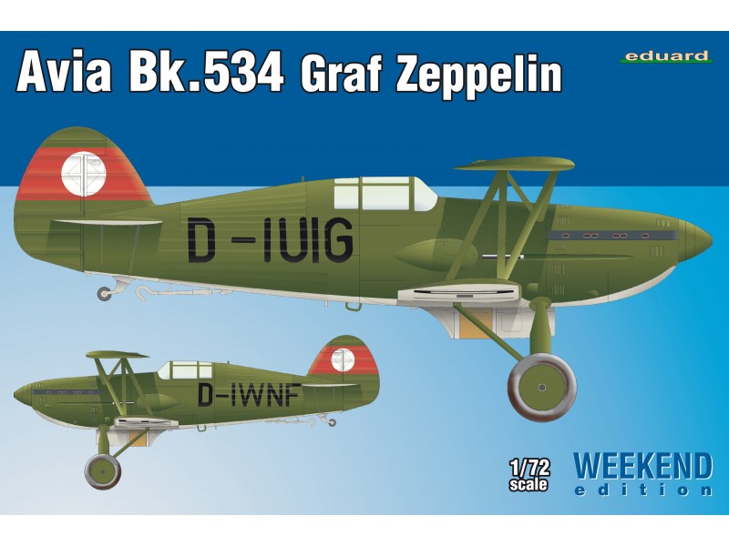 Avia Bk-534 Graf Zeppelin Weekend edition 1/72