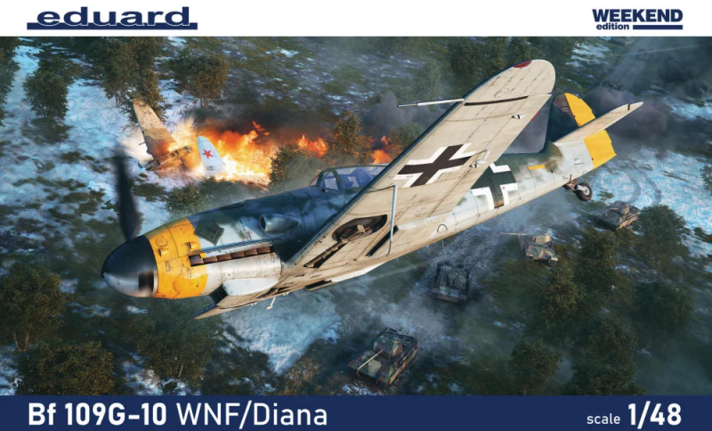 Messerschmitt Bf 109G-10 "WNF/Diana" - Weekend Ed 1/48
