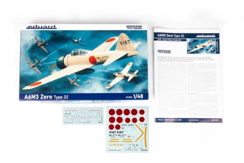 A6M3 Zero Type 32 Weekend edition 1/48