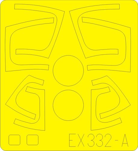 F-22  Raptor - Paint Mask (HAS) 1/48