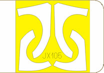 AV-8B - Paint Mask (TRU) 1/32