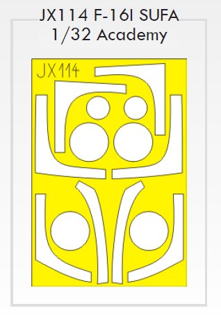 F-16I Sufa - Paint Mask (ACA) 1/32