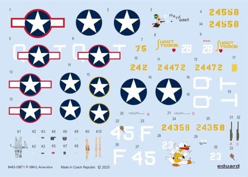 P-39K/L Airacobra (Weekend Edition) 1:48