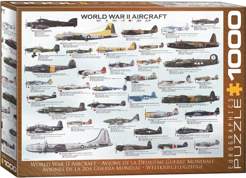 WWII Aircraft 1000 bitar