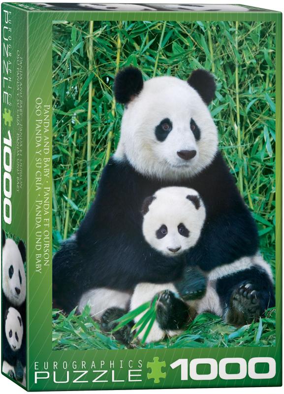 Panda & Baby 1000 bitar