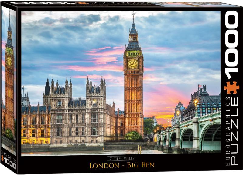 London Big Ben 1000 bitar