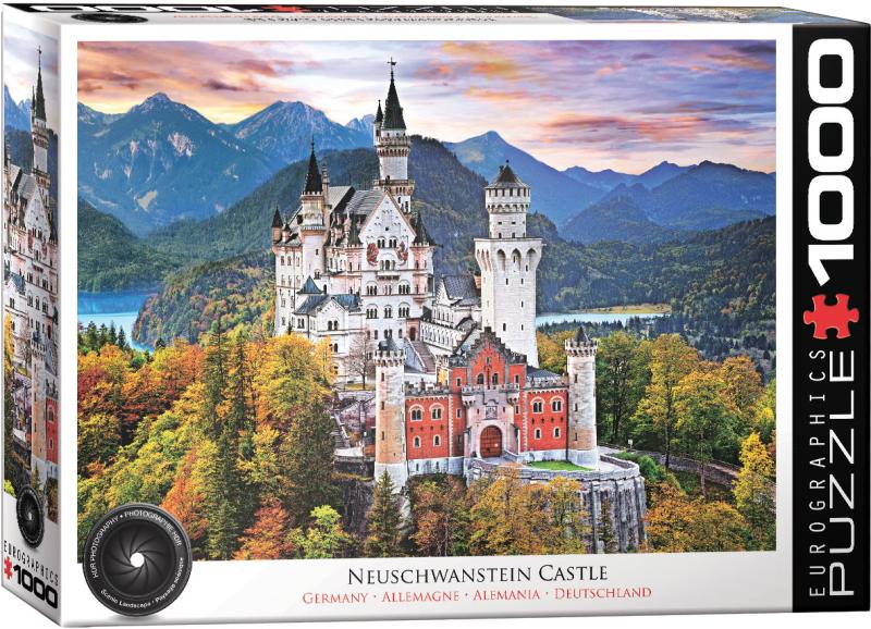 Neuschwanstein Castle Germany 1000 bitar