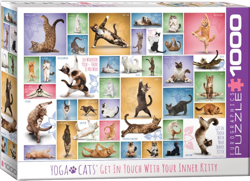 Yoga Cats 1000 bitar