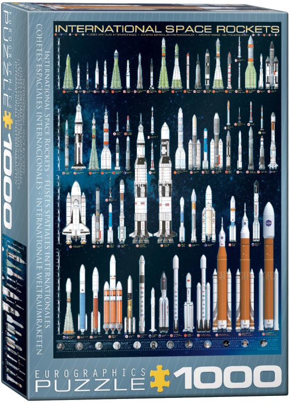 International Space Rockets 1000 bitar