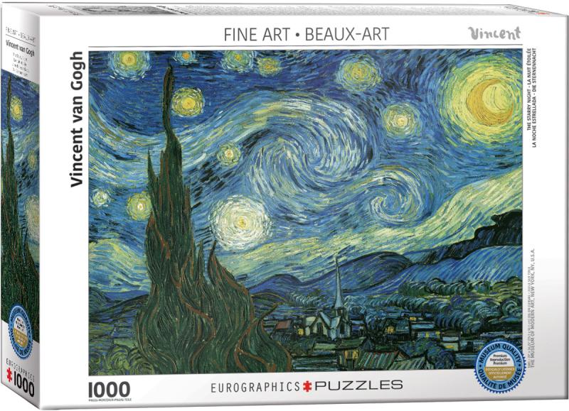 Starry Night by van Gogh 1000 bitar