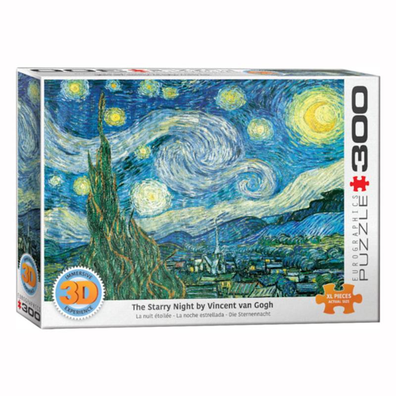3D-linspussel - Starry Night 300 bitar