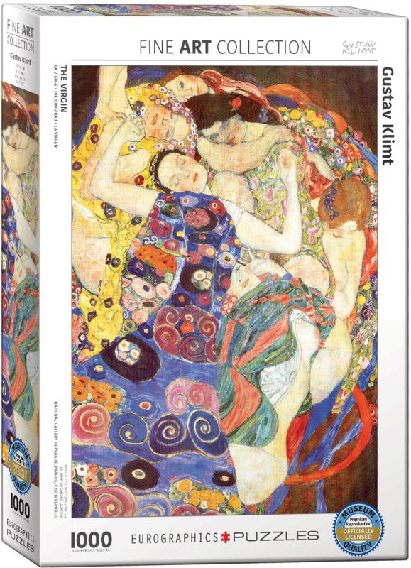 The Virgin by Gustav Klimt 1000 bitar