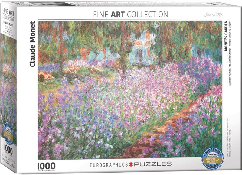 Monet's Garden by Claude Monet 1000 bitar