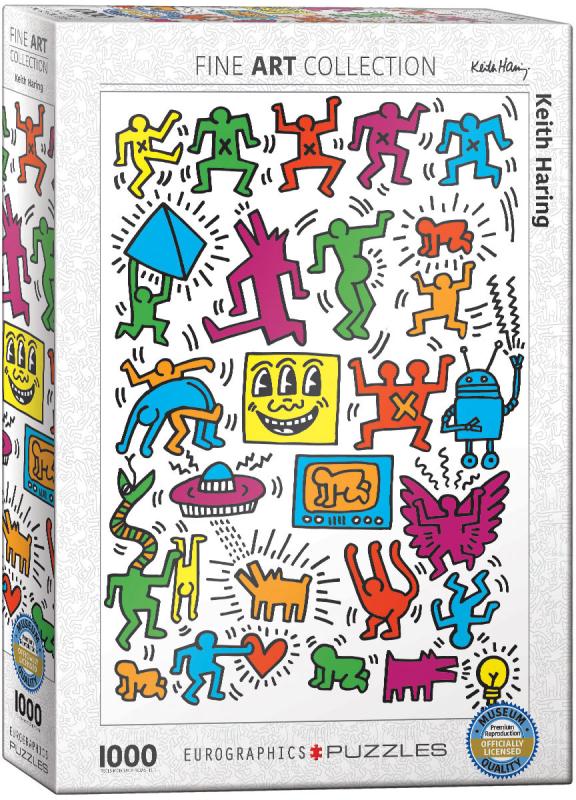 Keith Haring - Collage 1000 bitar