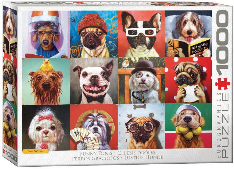 Funny Dogs by Lucia Heffernan 1000 bitar