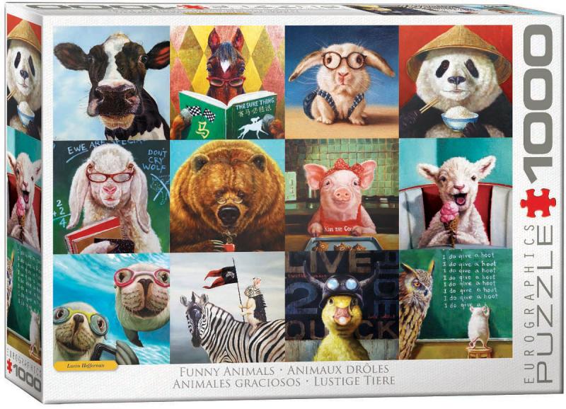 Funny Animals by Lucia Heffernan 1000 bitar
