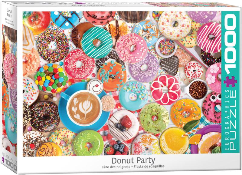 Donut Party 1000 bitar