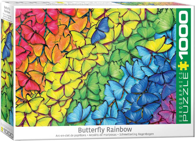 Butterfly Rainbow 1000 bitar