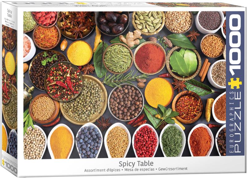 Spicy Table 1000 bitar