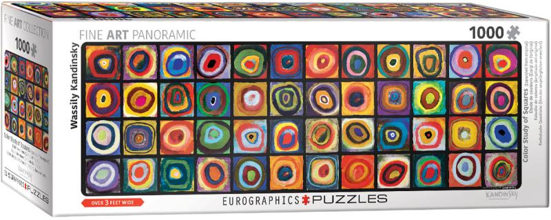 Color Study of Squares 1000 bitar