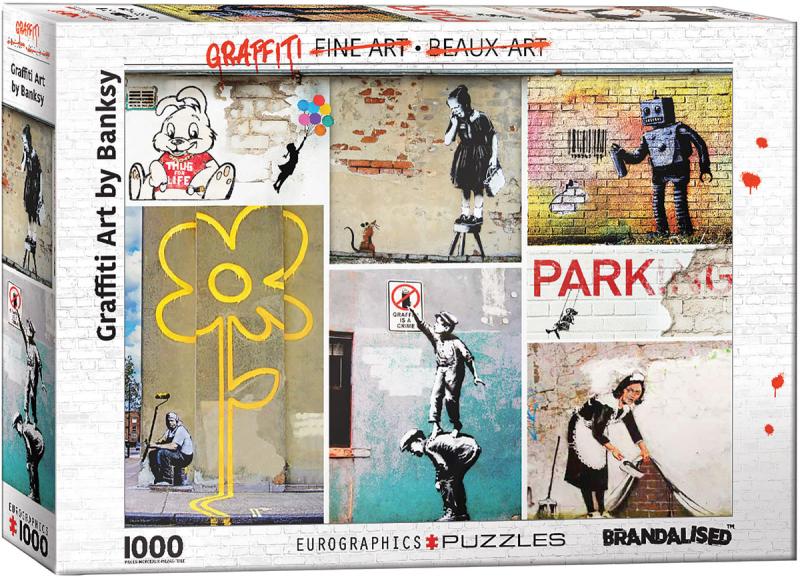 Banksy Art 1000 bitar