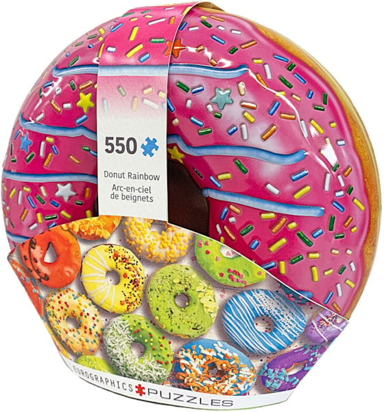 Samlarburkar - Donut Rainbow 550 bitar
