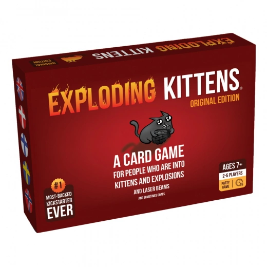 Exploding Kittens (original edition, sv. regler)