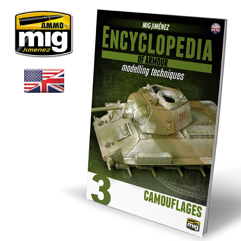 ENCYCLOPEDIA OF ARMOUR MODELLING TECHNIQUES VOL. 3 – CAMOUFLAGES (English)