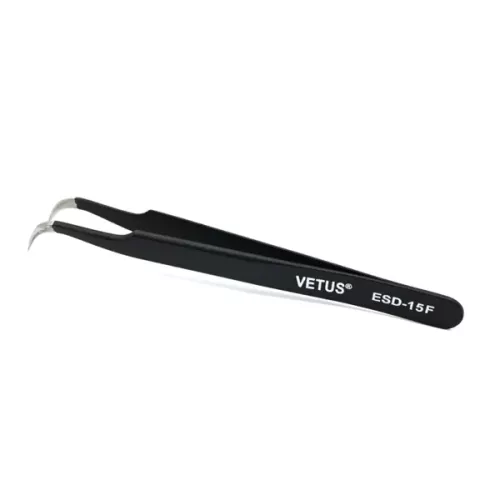 VETUS: Anti-Static Epoxy Tweezers – Corrosion & Magnetic Resistant