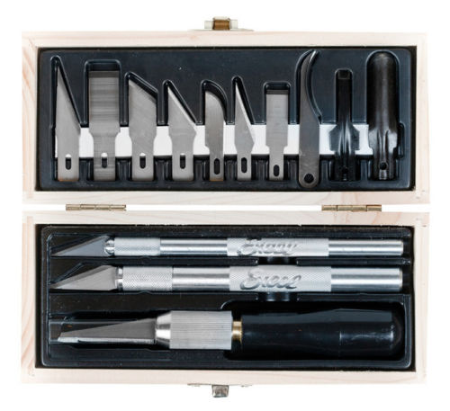 Wooden Chest Professional Knife Set