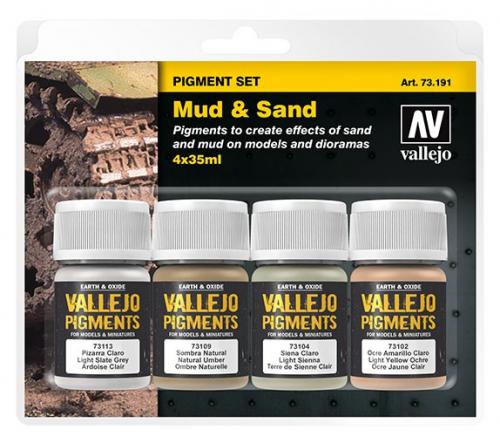 Pigment set (Mud and Sand)