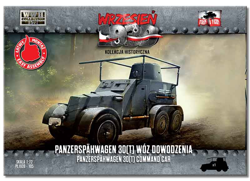 Panzerspähwagen 30(t) Tatra (Funk) command car 1/72