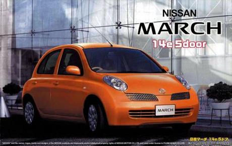 Nissan New March 14 5Door 1/24