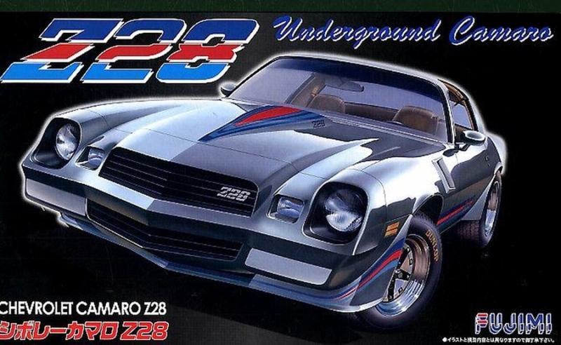Z28 Underground Camaro 1/24
