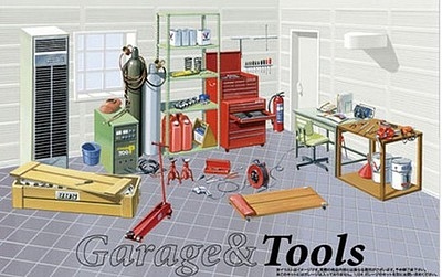 Garage & Tools Series, No GT-2 Tools 1/24