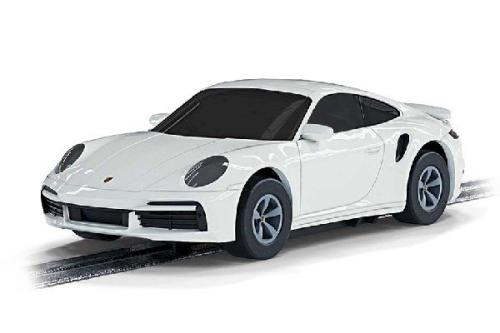 Micro Scalextric Porsche 911 Turbo Car - White