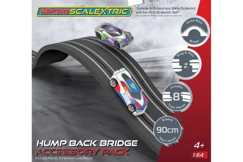 Micro Scalextric Humped Back Bridge Accessory Pack