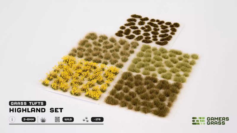 Gamer's Grass - Highland Tuft Set