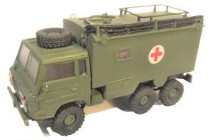 Volvo C304 TGB1312-1316 (5 versions) with Ambulance decals 1:72