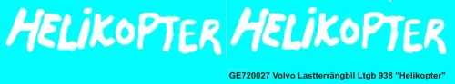 Volvo Ltgb 938 with Helikopter Decal 1:72
