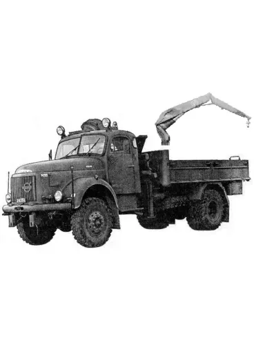 Volvo Ltgb 941 A B D with Cranes and Cabin 1:72