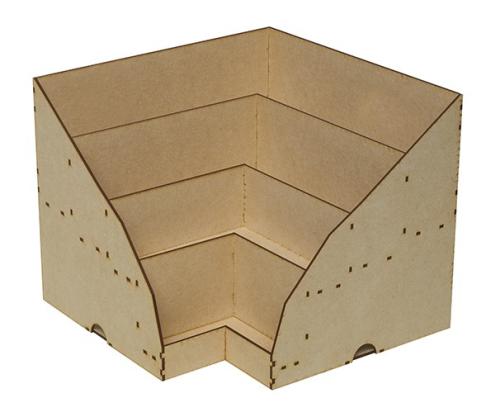 Färgställ 36mm djup, 300 mm hörn.