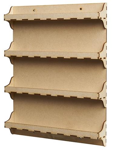 Färgställ 36mm djup, vägg 300, 4 plan för Vallejo etc.