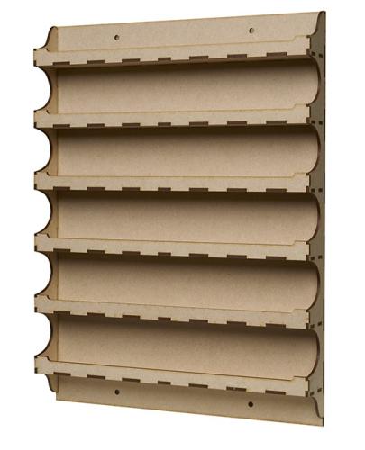 Färgställ 36mm djup, vägg 300, 6 plan för Gunze etc.