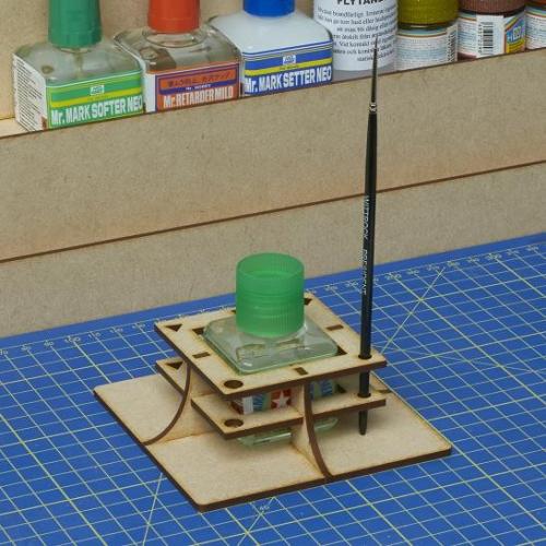 Tippställ fyrkantiga flaskor 45 mm