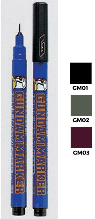 GUNDAM Marker: Gray (fine tip for panel lines)