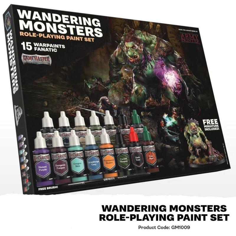 GameMaster: Wandering Monsters Role-playing Paint Set