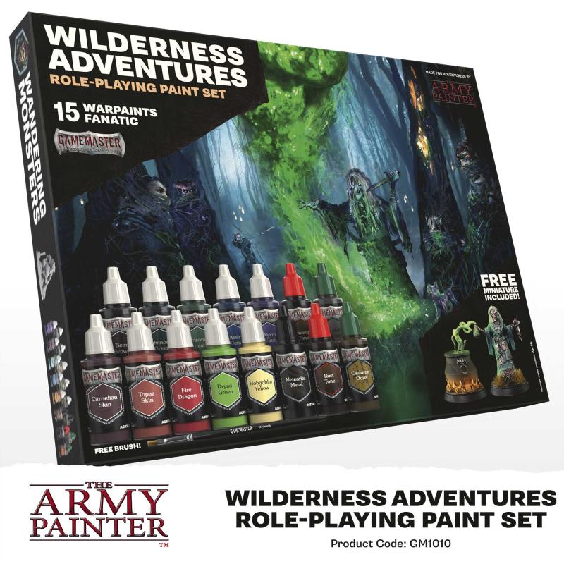 GameMaster: Wilderness Adventures Role-playing Paint Set