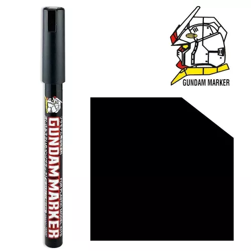 Gundam Marker Extra Thin Type For Panel Lines, Black